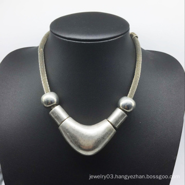 Big Alloy Good Surface Beads Necklace (XJW13772)